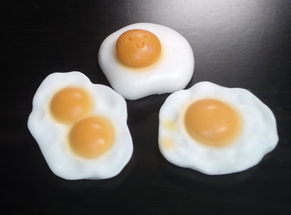 Sunny side up egg mini soaps