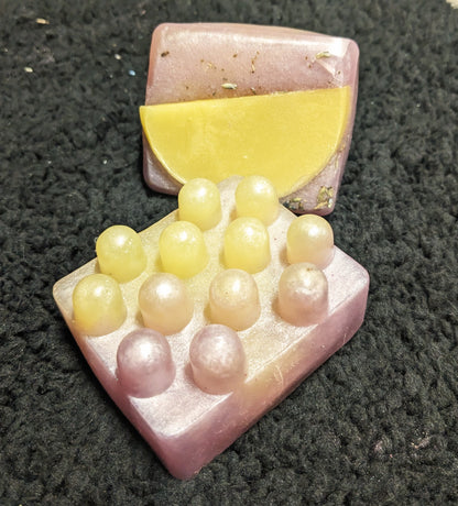 Lemon lavender massage bars